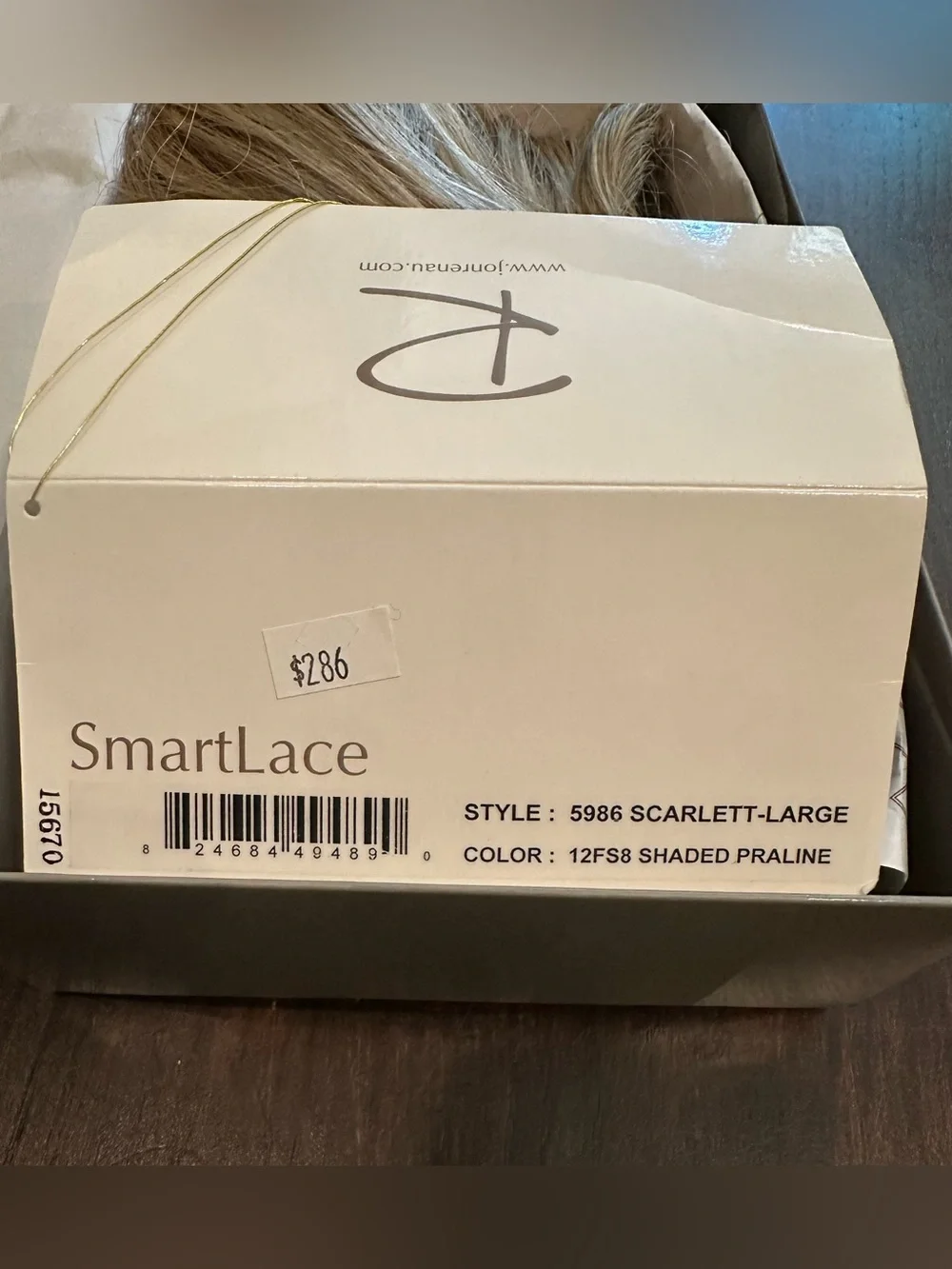 Scarlett - Jon Renau Wig Large Cap 12FS8 - Shade Praline